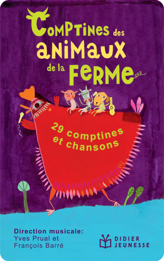 Carte Yoto #Comptines des animaux de la ferme