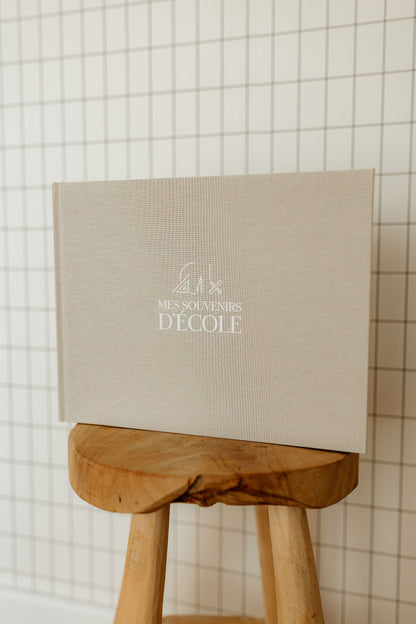 Livre souvenirs d'école #Lin