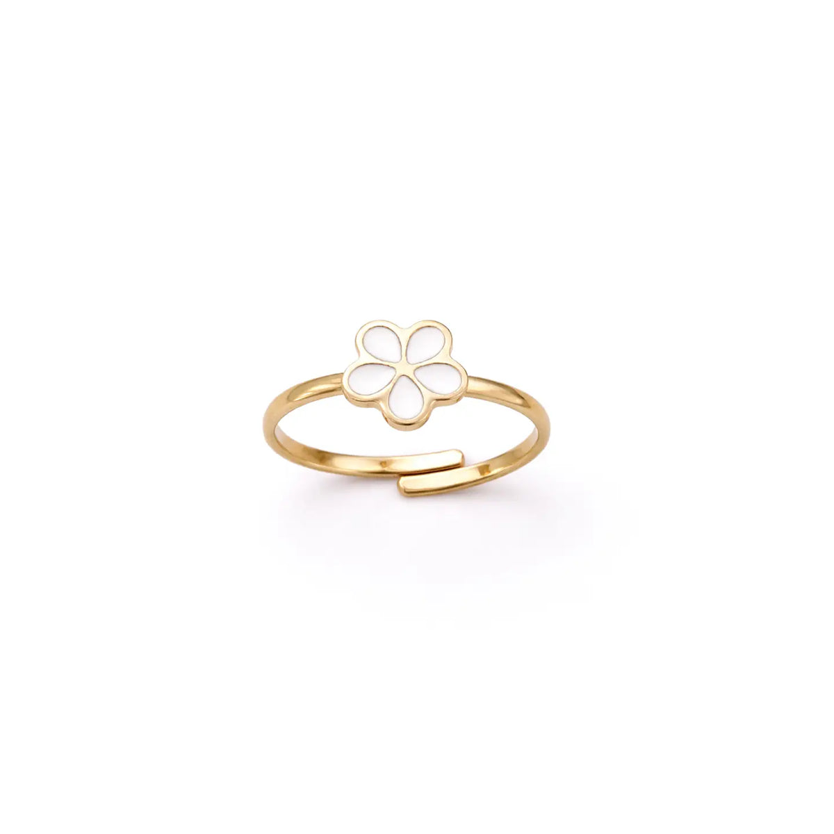 Bague Tournante Anti-Stress Enfant - Mrs Ertha | Marguerite, Glace Sucrée, Nœud Papillon, Pétale Pur
