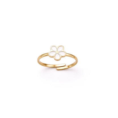 Bague Tournante Anti-Stress Enfant - Mrs Ertha | Marguerite, Glace Sucrée, Nœud Papillon, Pétale Pur