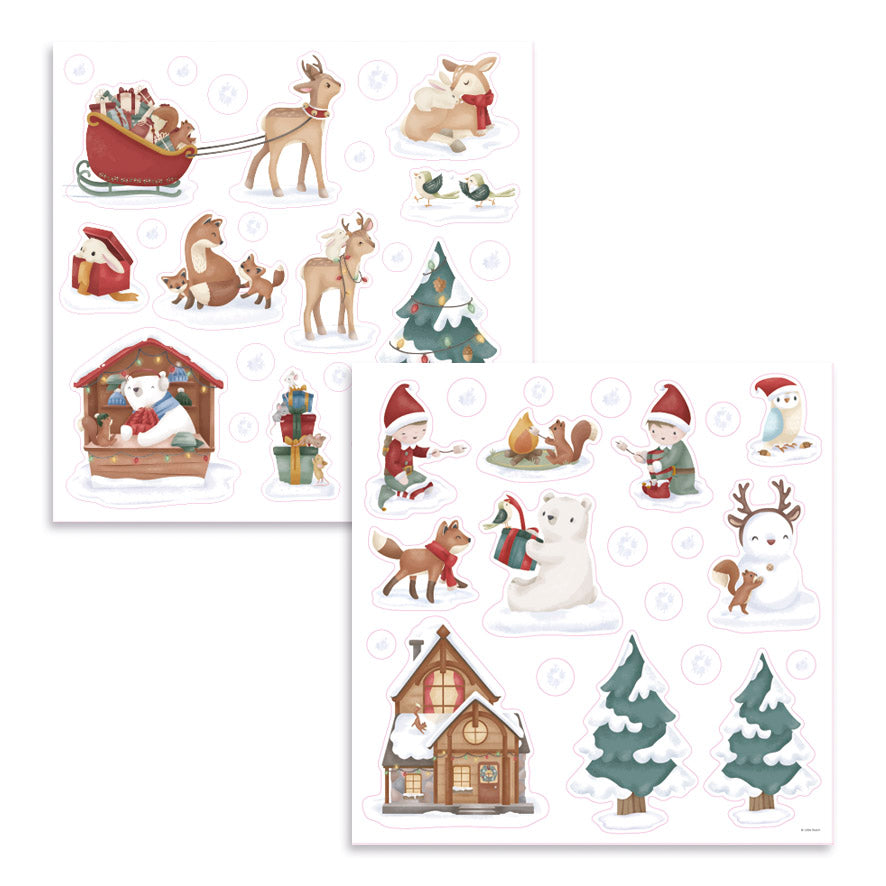 Autocollants de fenêtre #Noël