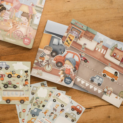 Stickers story - jim's Traffic - Little dutch