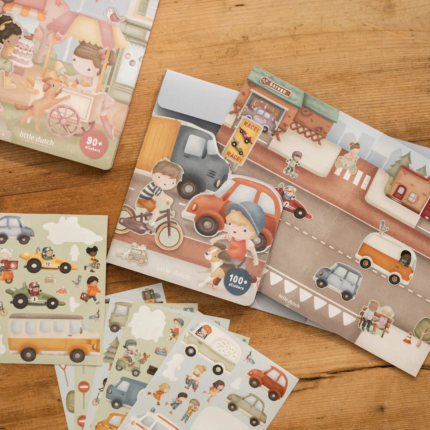 Stickers story - Rosa's Shopping - Little dutch