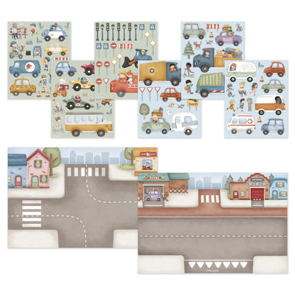 Stickers story - Rosa's Shopping - Little dutch