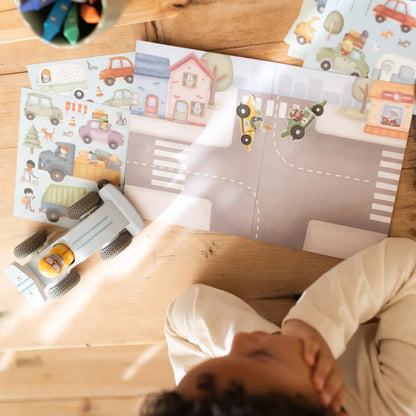 Stickers story - Rosa's Shopping - Little dutch