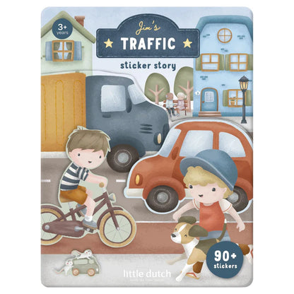Stickers story - jim's Traffic - Little dutch