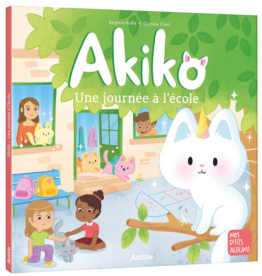 Akiko - Une journée à l'école - Livre Auzou