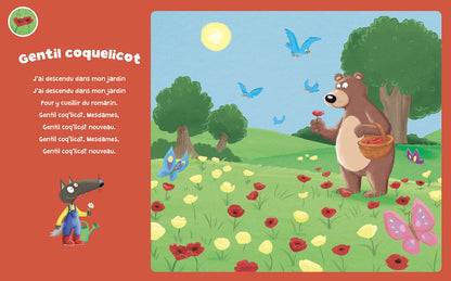 P'tit loup - Mes plus belles comptines - Auzou