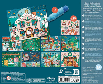 Mes peintures magiques de Noël - Auzou
