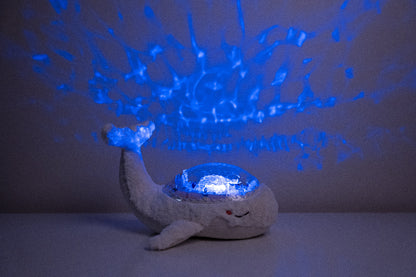 Veilleuse Baleine blanche Rechargeable - Cloud.b