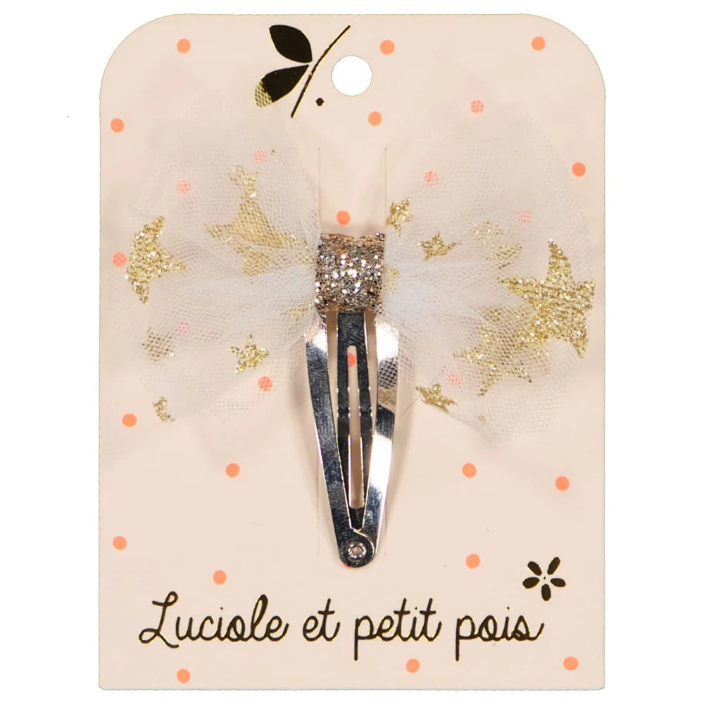 Barrette tutu -Etoile – Luciole et petit pois