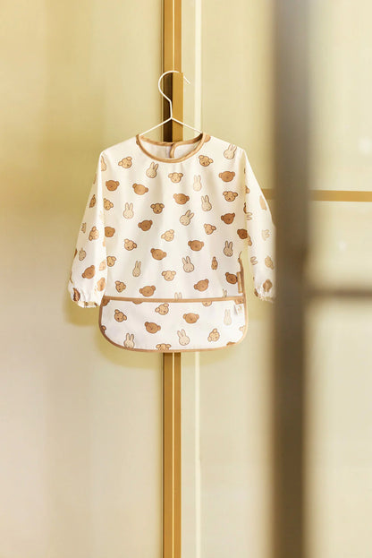 Bavoir à manche - Miffy and friends- Jollein