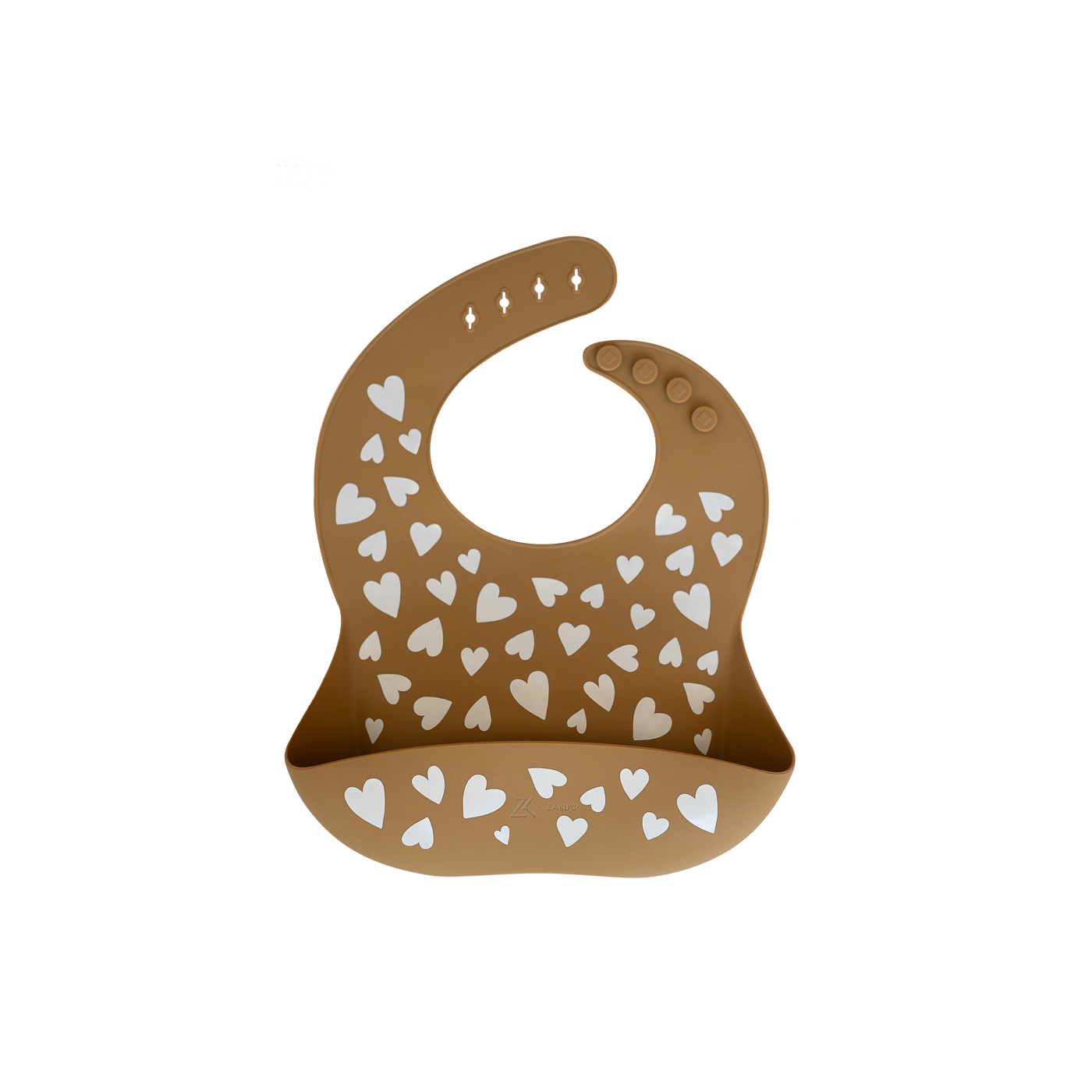 Bavoir en silicone #Love Camel - Zakuw