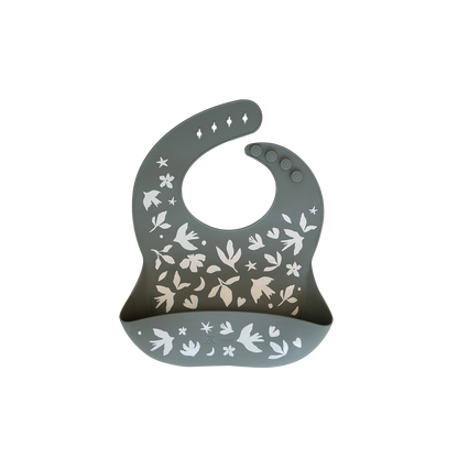 Bavoir en silicone #birdy - Zakuw