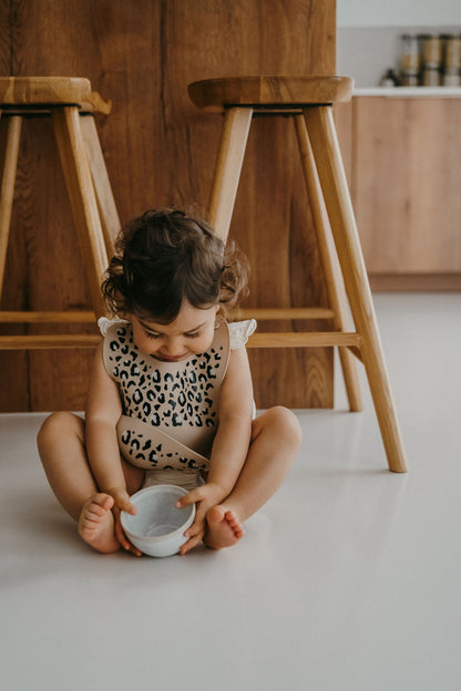 Bavoir en silicone #Sauvage - Zakuw