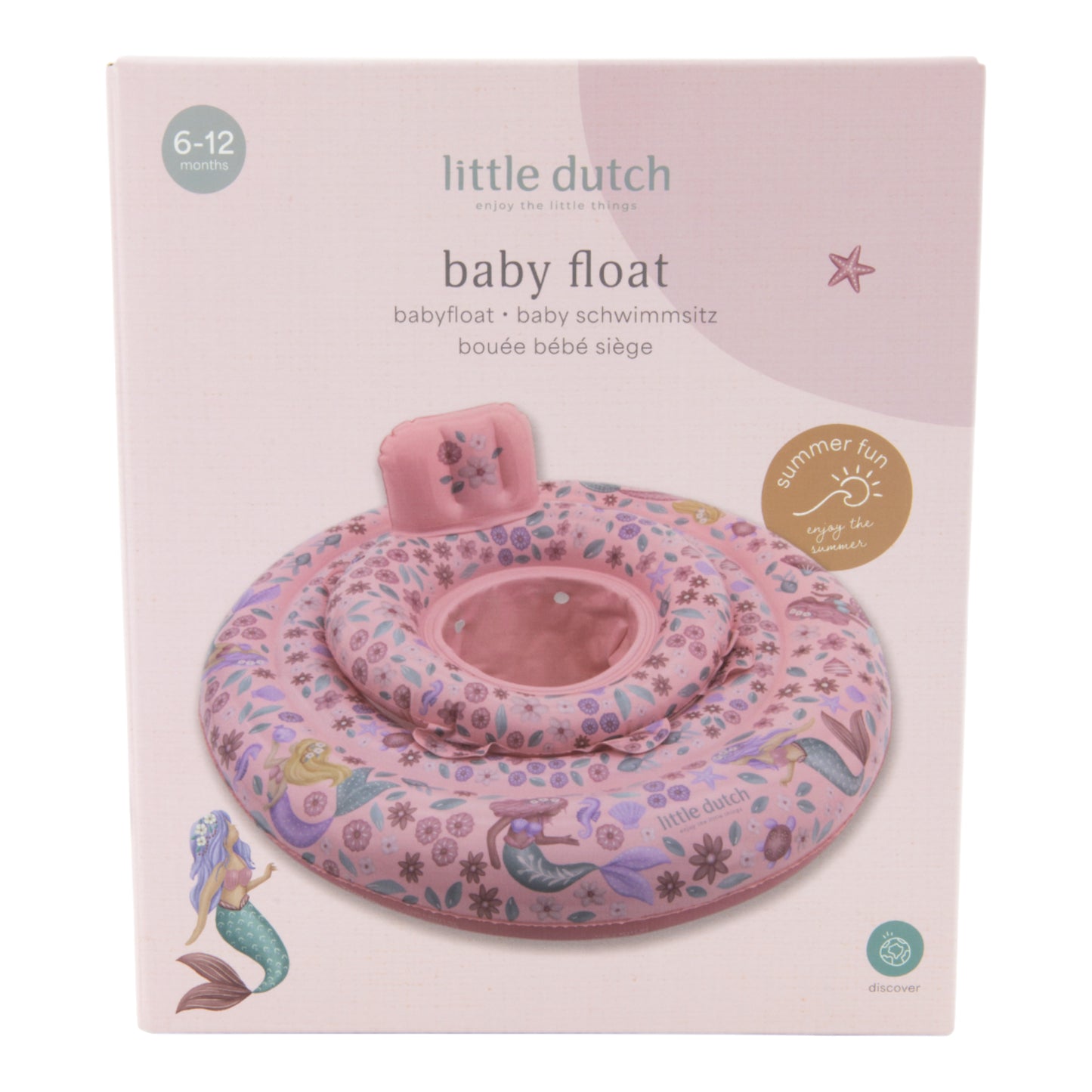 Bouée bébé Dreamy Mermaid - Little Dutch