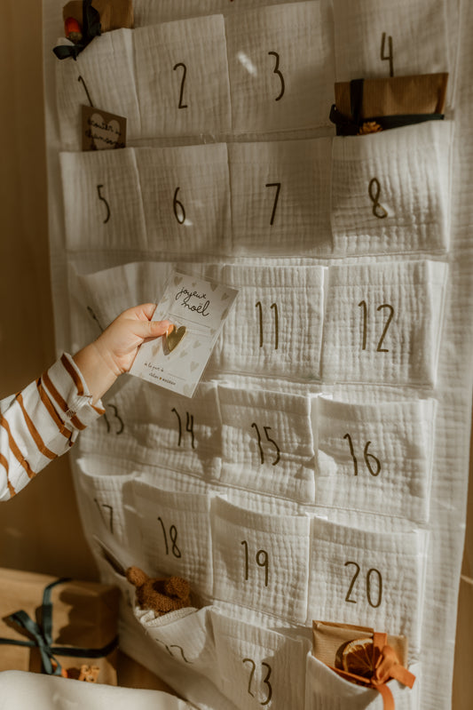 Calendrier de l'avent #Gaze écru