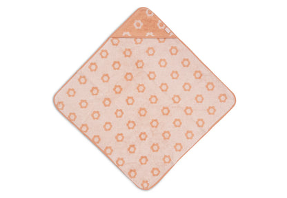 Cape de Bain Éponge 75x75cm - Jacquard - Floowers - Jollein