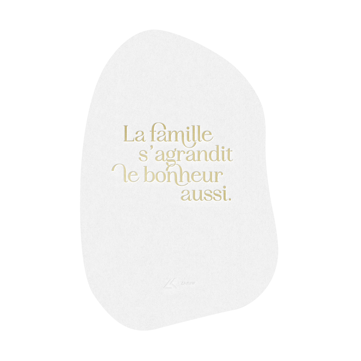 Carte postale #Famille - Zakuw