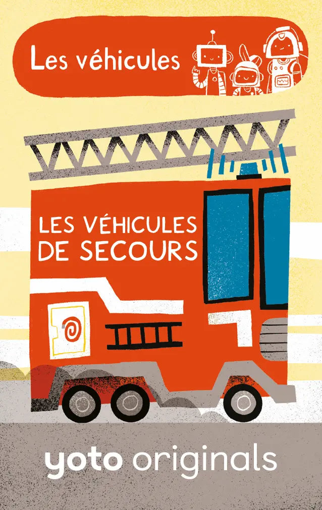 Cartes Yoto Les BrainBots : Les véhicules – 5–10 ans