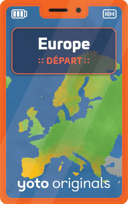 Carte Yoto #Explorobots : Les continents