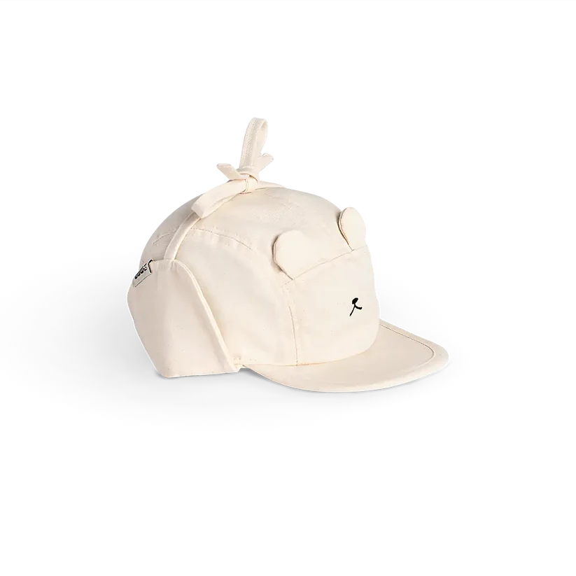 Camper Cap Ourson Naturel - KI ET LA
