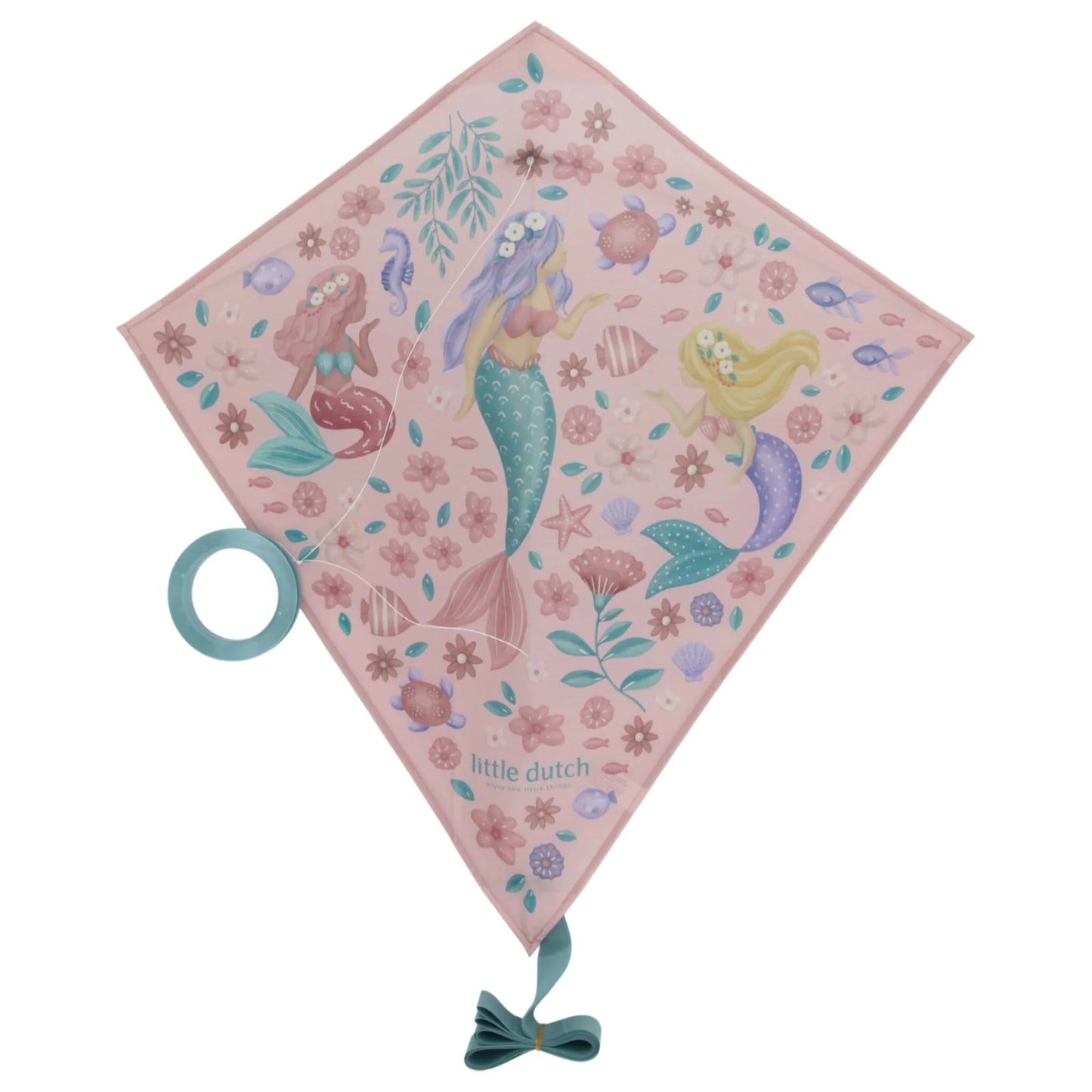 Cerf-volant - Rose - Sirène Rêveuse - Little dutch
