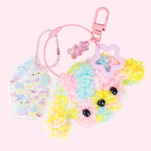 Kit bijou de sac Fluffy Dog à créer – Tiger Tribe