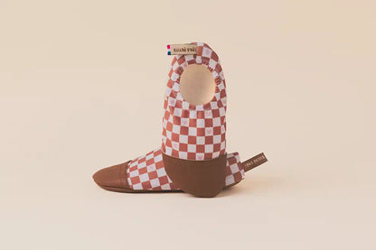 Chaussons - Les Petits Damiers - Les Pas Petit