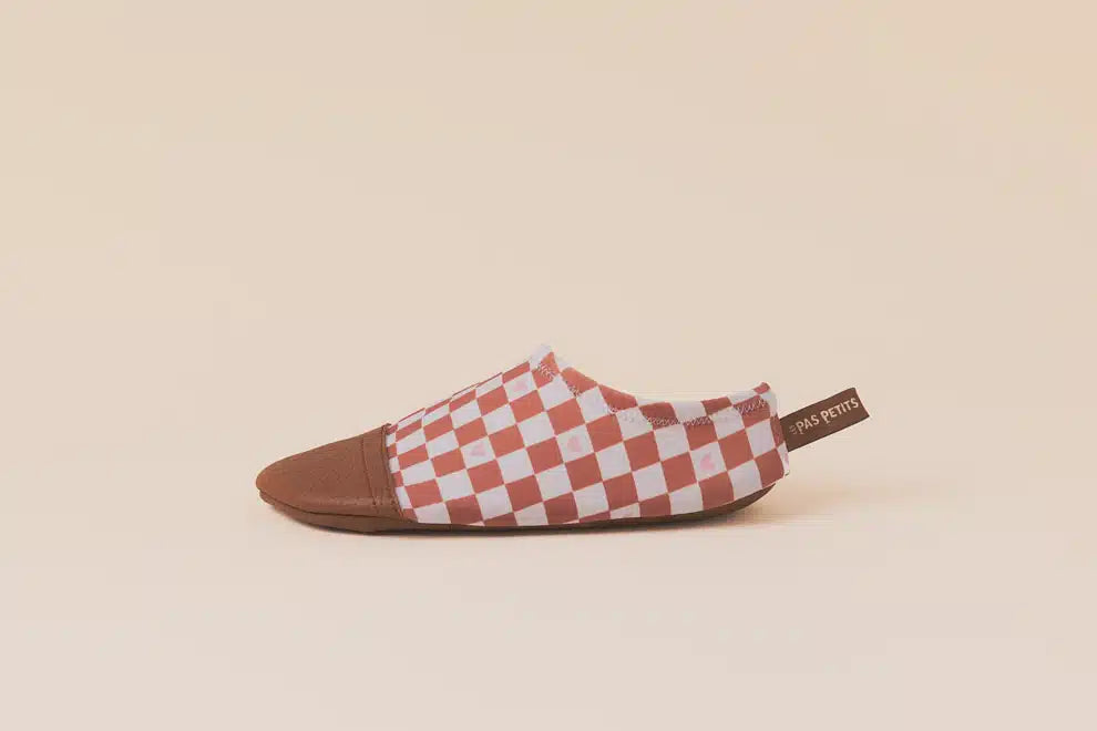 Chaussons - Les Petits Damiers - Les Pas Petit