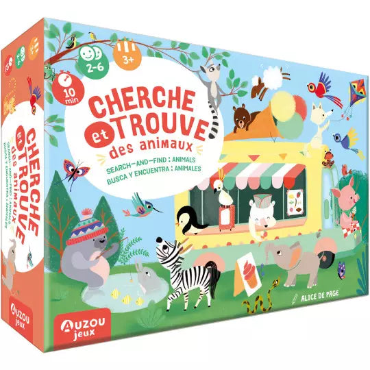 Cherche et trouve - Les animaux du monde !