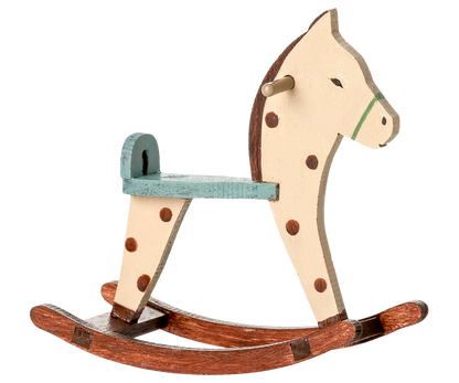 Cheval à Bascule, Souris - À Pois - Maileg