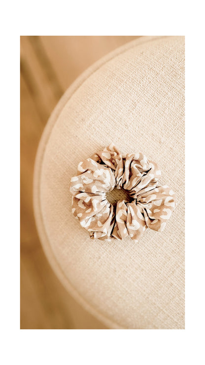 Chouchou en coton motif Sauvage Clair – Zakuw