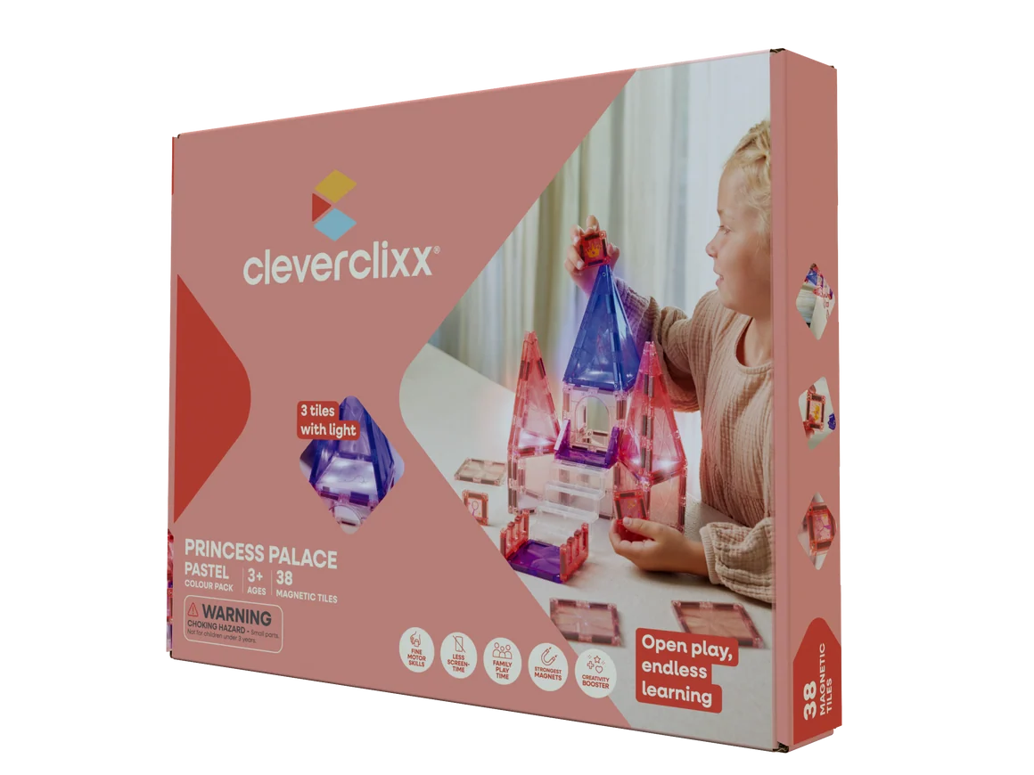 Tuilles magnétique Princess Palace 38 pièces – Cleverclixx