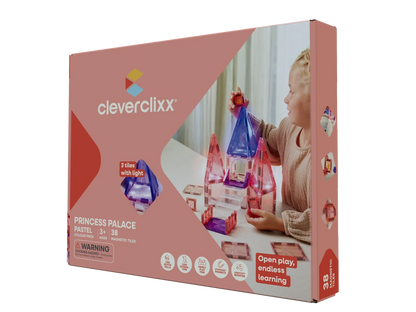 Tuilles magnétique Princess Palace 38 pièces – Cleverclixx