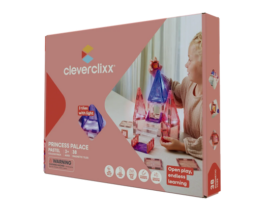 Tuilles magnétique Princess Palace 38 pièces – Cleverclixx