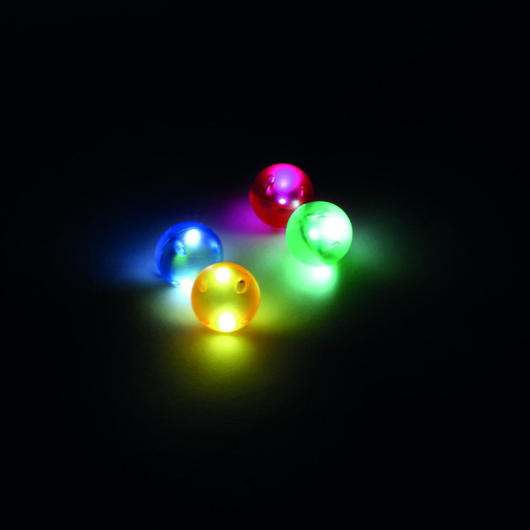 Ball Run Dazzling Lights - 4 pcs - Clever Clixx