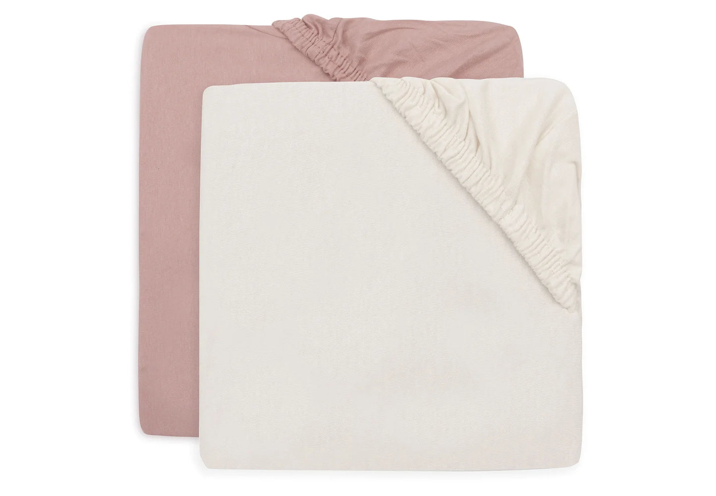 Drap-housse Jersey 70/75x140/150cm Hazel/Oatmeal - Jollein