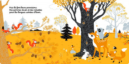 Ecoute dans la forêt - un livre sonore avec 6 comptines pour explorer la nature - Petit Nathan Dès 2 ans