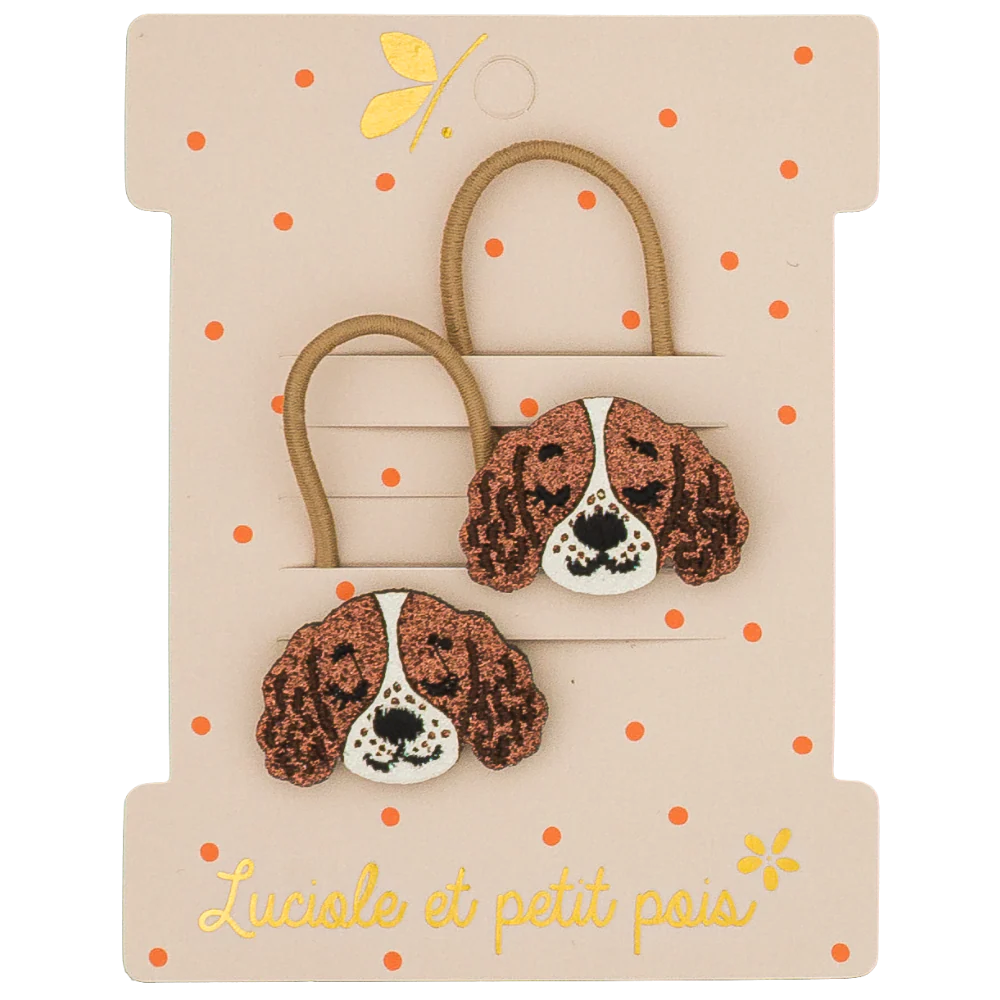 Élastiques mini - Alba le springer (paire) | Luciole et Petit Pois
