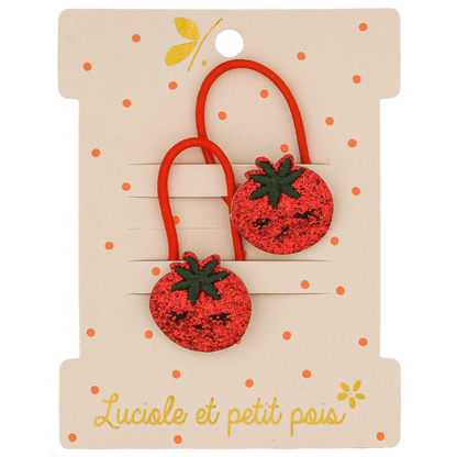 Élastiques - Tomi la tomate (paire)  | Luciole et Petit Pois