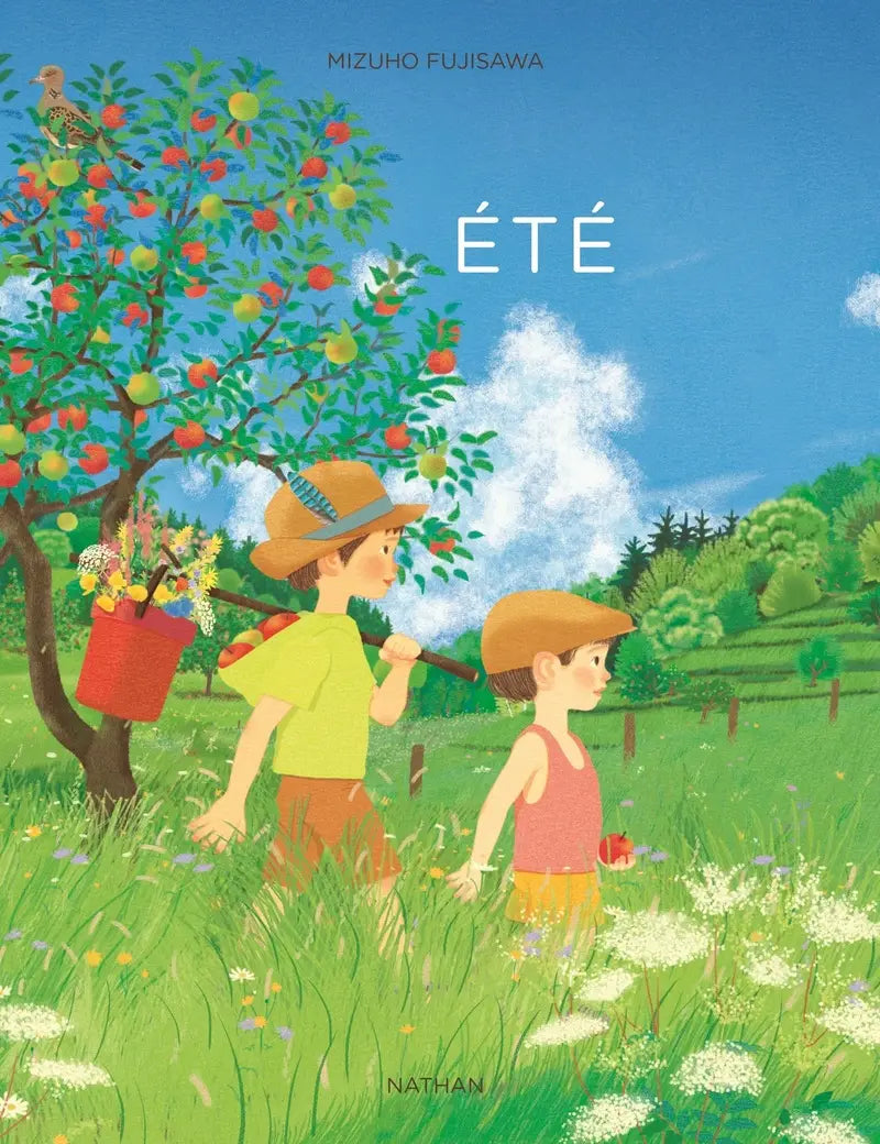 Eté - Une promenade poétique dans la nature pour les esprits rêveurs - Dès 2 ans - Nathan