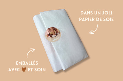Chaussons #les Petits Velours Rose Pâle T21-23