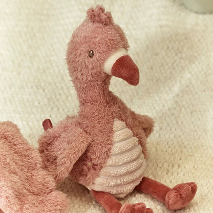Peluche Flamant Rose 17 cm - Safari Friends - Little Dutch