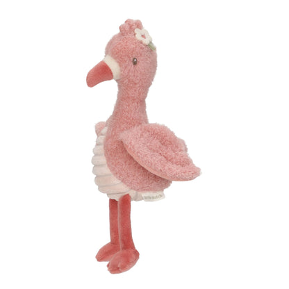 Peluche Flamant Rose 17 cm - Safari Friends - Little Dutch
