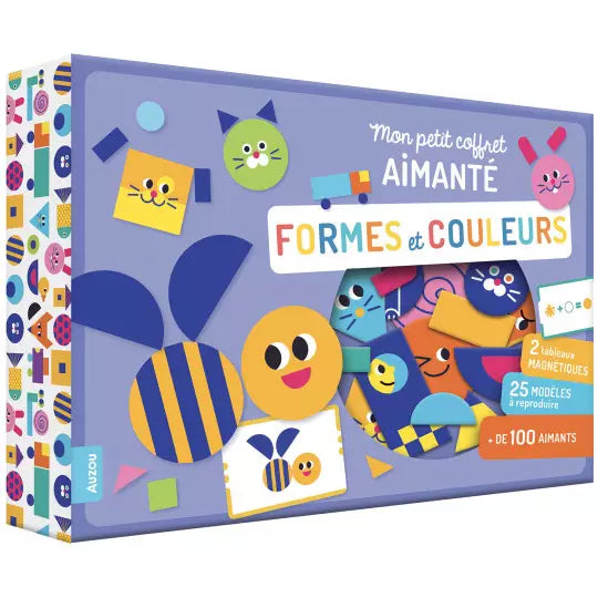 Mon petit coffret aimanté  #Formes et couleurs