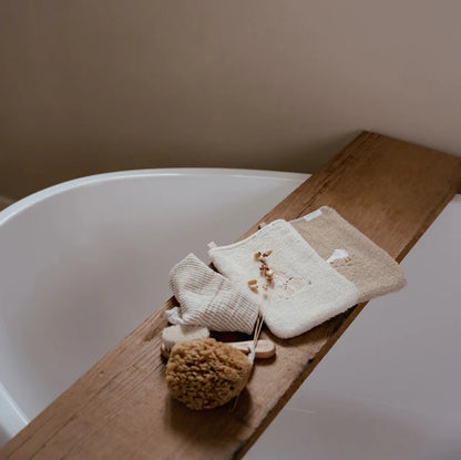 Lot de 2 gants de toilette brodés -Baby Bunny