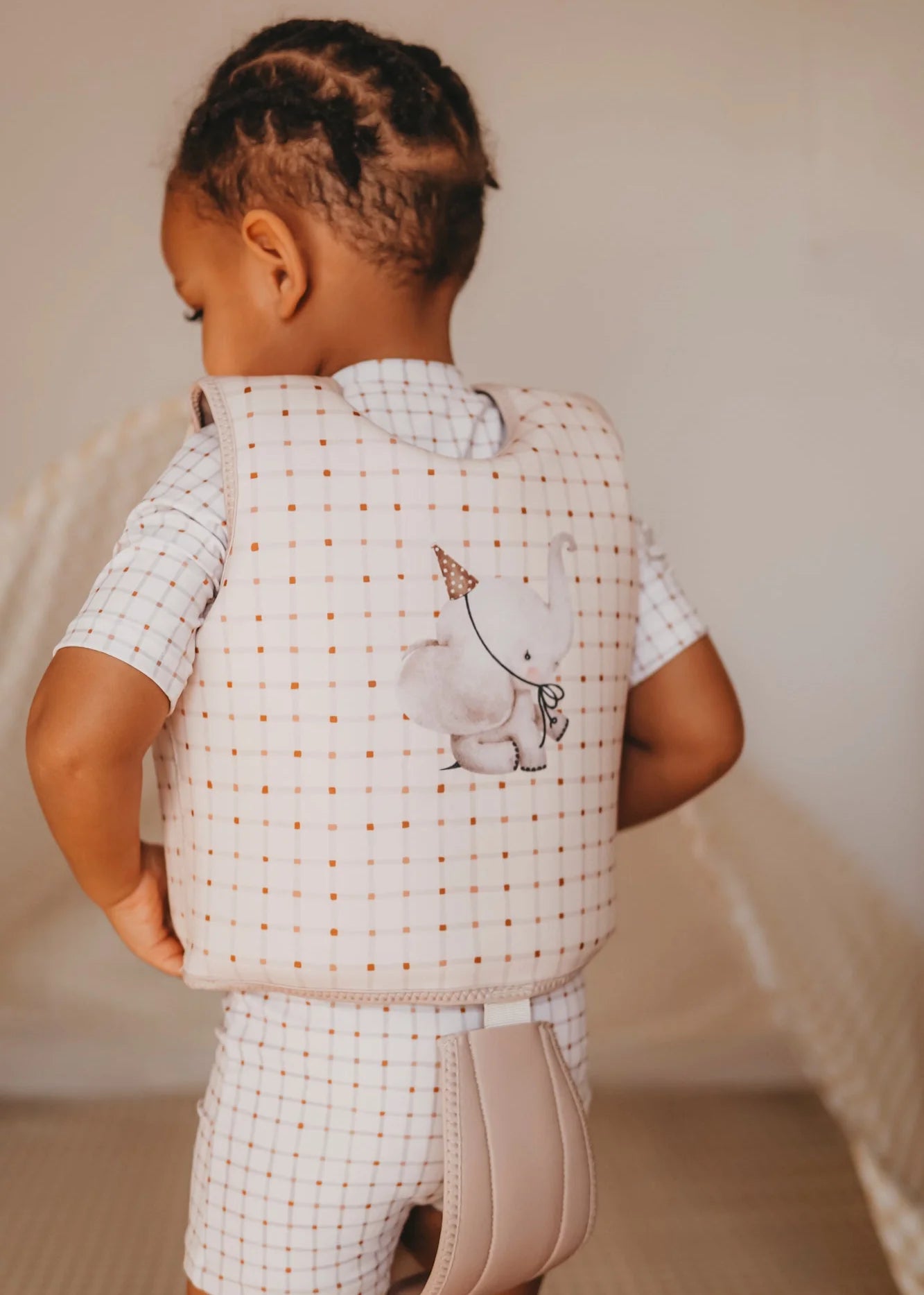 Gilet de natation - Organic Squares - Mrs Ertha