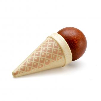 Cône de Glace au chocolat- dinette Erzi