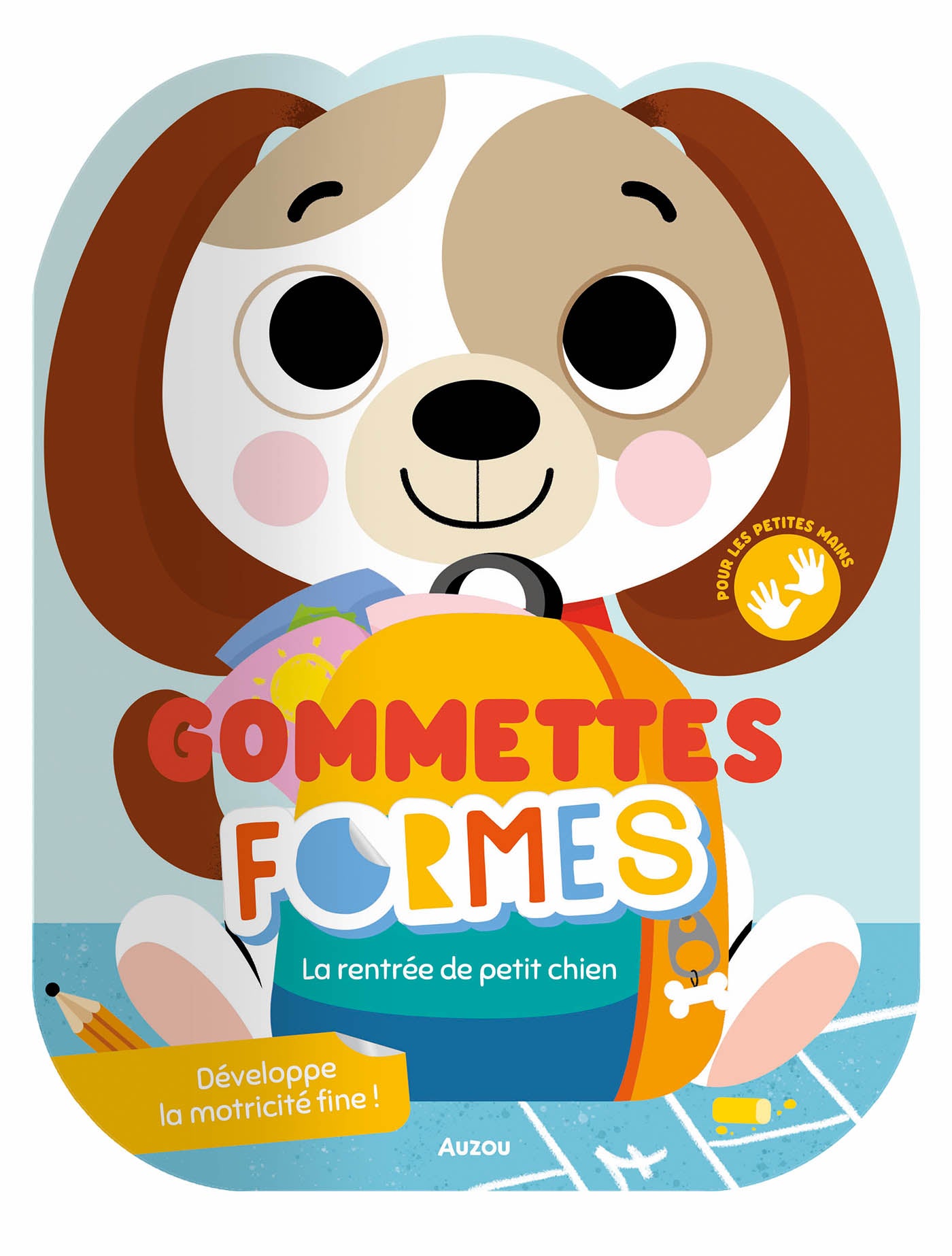Gommettes formes - La rentrée de petit chien - Auzou